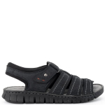 GRUNER SCHUHE Basutės vyrams, Juoda, Sandals