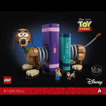 LEGO&reg; ǀ Disney ir Pixar &bdquo;Žaislų istorijos&ldquo; &scaron;uniuko Slinkio knygų atramos 43301