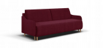 Sofa-lova BEST 3 vietų Raudona Moderni apmu&scaron;alų miegamoji funkcija 140x190