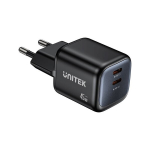 Unitek 45w Gan tinklo įkroviklis, 2xusb-c, Pd 3.0, Qc
