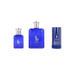 Kvepalų dovanų rinkinys Ralph Lauren Polo Blue EDT 3 dalių vyrams