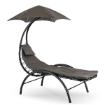 Sodo gultas Mebel Elite CARPA pilka