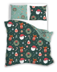 Faro patalynės komplektas Holly Jolly 006, 200x220 cm, 3 dalių