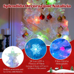 150cm optinio pluo&scaron;to Kalėdų eglutė su LED, 150cm optinio pluo&scaron;to Kalėdų eglutė su LED