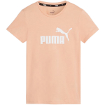 Moteri&scaron;kas mar&scaron;kinėlis Puma ESS Logo Tee, persikų spalvos 586775 46