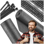 Tinklelis nuo saulės Springos 1,5 x 10 m 140 GSM &scaron;viesiai antracitas