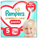 Pampers Premium Care Sauskelnės-Kelnaitės, 5 Dydžio, 50 vnt.