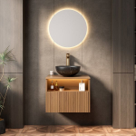 Vonios spintelė su kriaukle, 60 cm, LED sensorius, 1 vnt