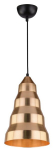 Candellux pakabinamas &scaron;viestuvas Vesuvio 31-58560, juodas/auksinis
