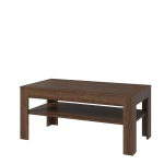 Kavos staliukas Mebelbos Brass 110, 110x60x50,4 cm, rudas