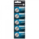Akumuliatorius EVERACTIVE CR2032-5BB BLISTER PACK 5PCS.