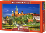 Dėlionė Castorland Puzzle Wawel Castle by night, Poland, 1000 d.