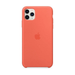 Apple iPhone 11 Pro Max Silicone Cover Clementine (Orange)