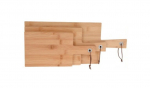 3 natūralaus bambuko pjaustymo lentelių rinkinys, įvairių dydžių 30-45 cm, 30 cm, 35 cm, 45 cm