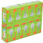 LED lemputės G.LUX GR-LED-G45-E14-7W 3000K, 10vnt. Pakuotė