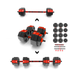 Svorių ir grifo rinkinys HMS SGC30, 30 kg