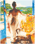 Pie&scaron;imo rinkinys pagal skaičius Rytinis pabudimas 40x50