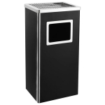 &Scaron;iuk&scaron;liadėžė-peleninė, 45l, juoda