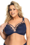 Liemenėlė moterims Gorsenia Lady Soft Bra K441 Luisse, mėlyna