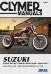 Clymer Suzuki Ls650 Savage/Boulevard S40: 1986-2015