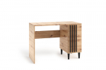 Ra&scaron;omasis stalas ADRK Furniture LIV07, rudas