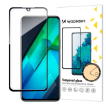Grūdintas stiklas Infinix Note 12 G96 su rėmeliu, juodas