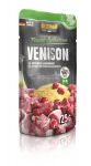 Belcando Venison with Millet & Lingonberry &scaron;unims su laukinių gyvūnų mėsa, soromis ir bruknėmis 125 g x 12 vnt