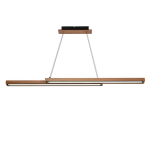 Candellux pakabinamas LED &scaron;viestuvas Sento, juoda/ruda