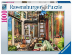 Dėlionė Ravensburger Kotedžas mi&scaron;ke, 1000 d.