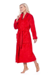 Chalatas moterims Elite Bamboo, raudonas