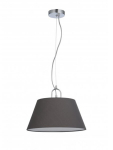 Lubinis &scaron;viestuvas KASEL, AC220-240V, 50/60Hz, 3*E27, maks. 40W, sk. 60 cm, pilka