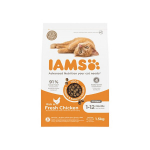 Iams Cat Kitten jauniems kačiukams su vi&scaron;tiena, 1,5 kg