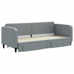 Sofa-lova vidaXL, 80x200 cm, pilka