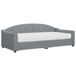 Sofa-lova vidaXL, 90x200 cm, pilka