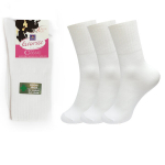 Kojinės moterims Bisoks 22181, baltos, 3 poros