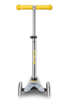 Triratis paspirtukas Micro Mini Deluxe Flux LED, geltonas