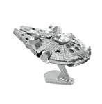 Metalinė dėlionė - konstruktorius Metal Earth Star Wars Millennium Falcon 3D
