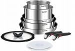 Tefal puodų ir keptuvių rinkinys Ingenio Emotion L897SA74, 10 dalių