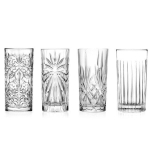 RCR Cristalleria Italiana stiklinės, 4 vnt