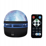Projektoriaus lempa USB Star, juodas