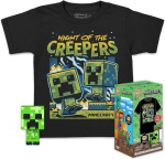 Funko Pocket Pop! & Tee Minecraft Blue Creeper M
