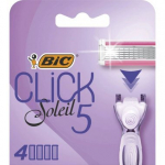 Skustuvo galvutės &laquo;Bic&raquo; Click Soleil 5, 4 vnt