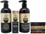 Rinkinys barzdos priežiūrai By My Beard vyrams: &scaron;ampūnas, 300 ml + kondicionierius, 300 ml + aliejus, 30 ml + barzdos formavimo kremas, 150 ml