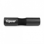 Pamink&scaron;tinimas &scaron;tangai Tiguar Foam Barbell Pad, 43.5X10cm, juodas
