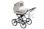 Vežimėlis FANARI CLASSIC Baby Fashion 2in1 white