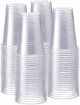 Puodeliai plastikiniai, 500 ml, 50 vnt.