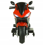 Elektrinis motociklas Moto, raudonas
