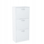 Batų spintelė Meblando 3K, balta