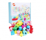 Medinis vėrimo žaidimas Abėcėlė Miella