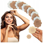 Lipdukai speneliams moterims Change, smėlio spalvos, 5 poros